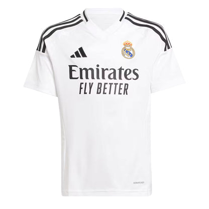 adidas Real Madrid Kids Home Stadium 2024/25 Jersey w/ Bellingham 