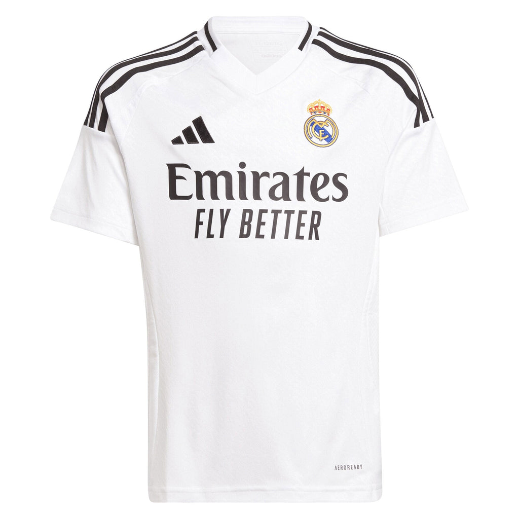 adidas Real Madrid Kids Home Stadium 2024/25 Jersey w/ Mbappe #9