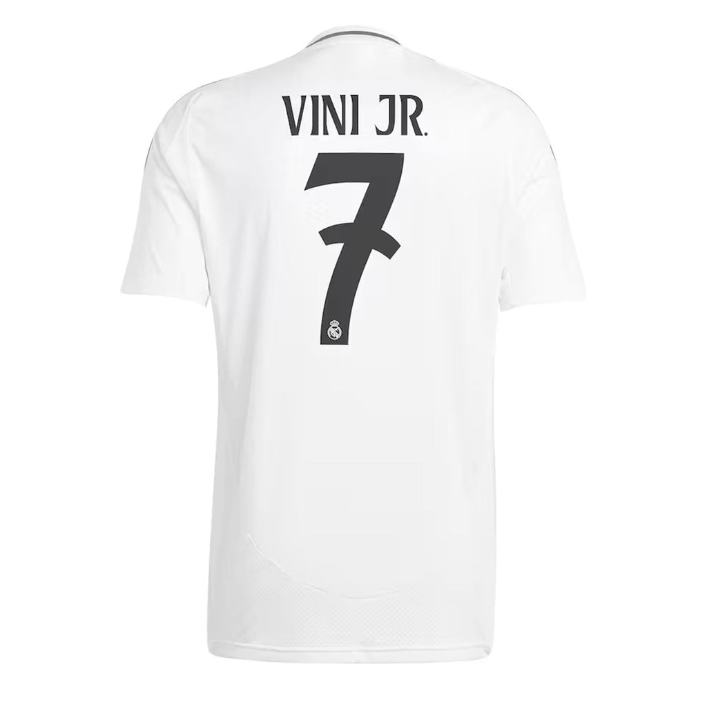adidas Real Madrid Kids Home Stadium 2024/25 Jersey w/ Vini Jr #7