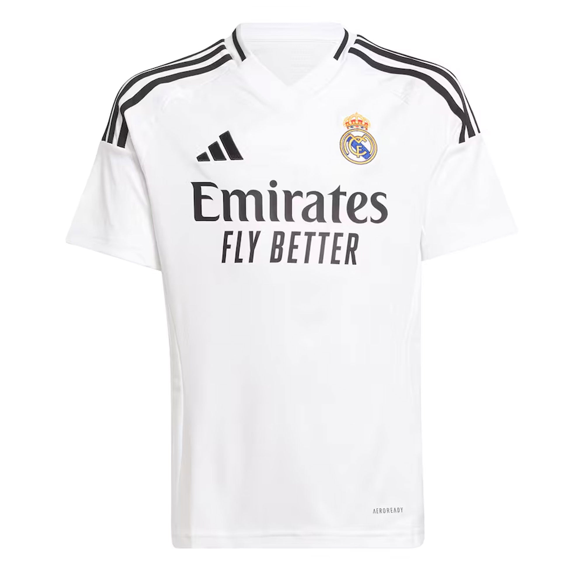 adidas Real Madrid Kids Home Stadium 2024/25 Jersey w/ Vini Jr #7