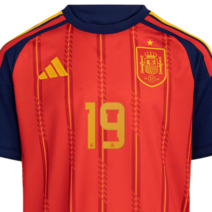 adidas Spain Kids Home Stadium 2026 Jersey w/ Lamine Yamal 