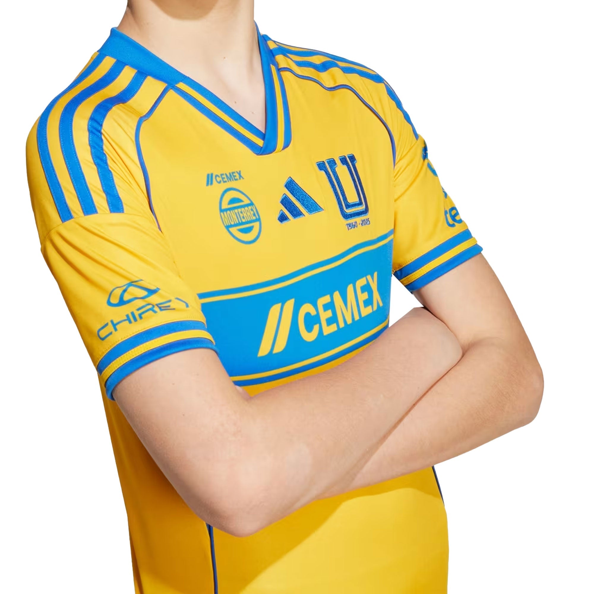 adidas Tigres UANL Kids Home Stadium 2025/26 Jersey