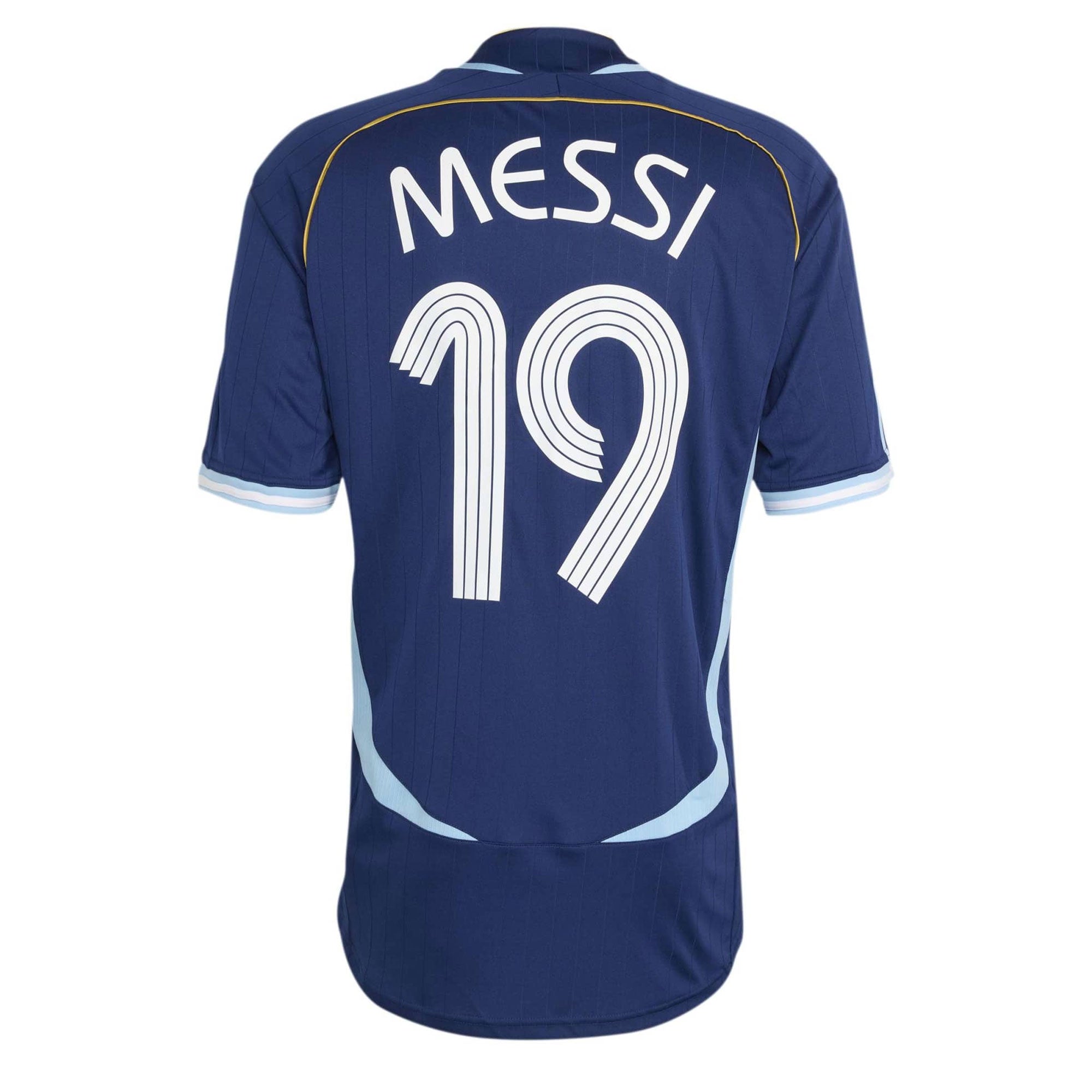 adidas Argentina Men's Away Stadium 2006 Jersey w/ Messi #19