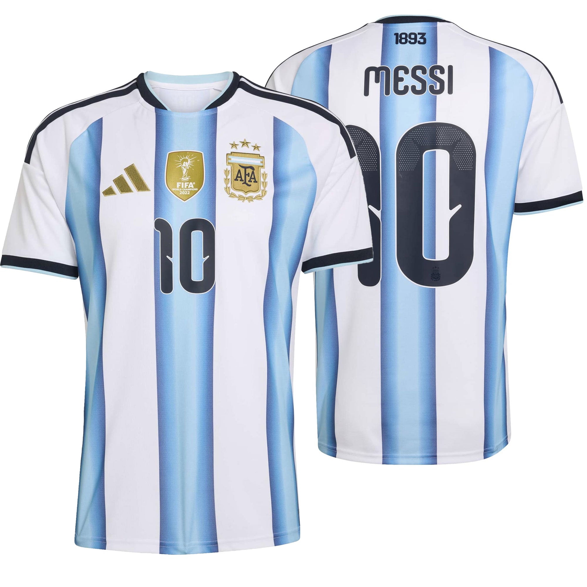 adidas Argentina Men's Home Stadium 2026 Jersey w/ Messi #10