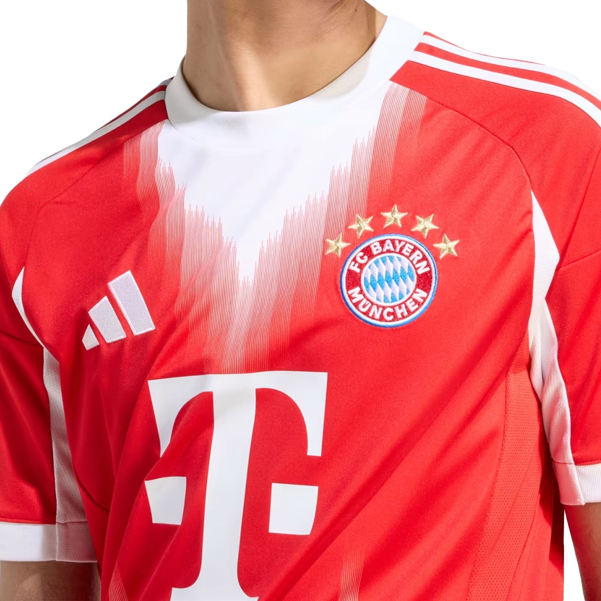 adidas FC Bayern Munich Men's Home Stadium 2025/26 Jersey
