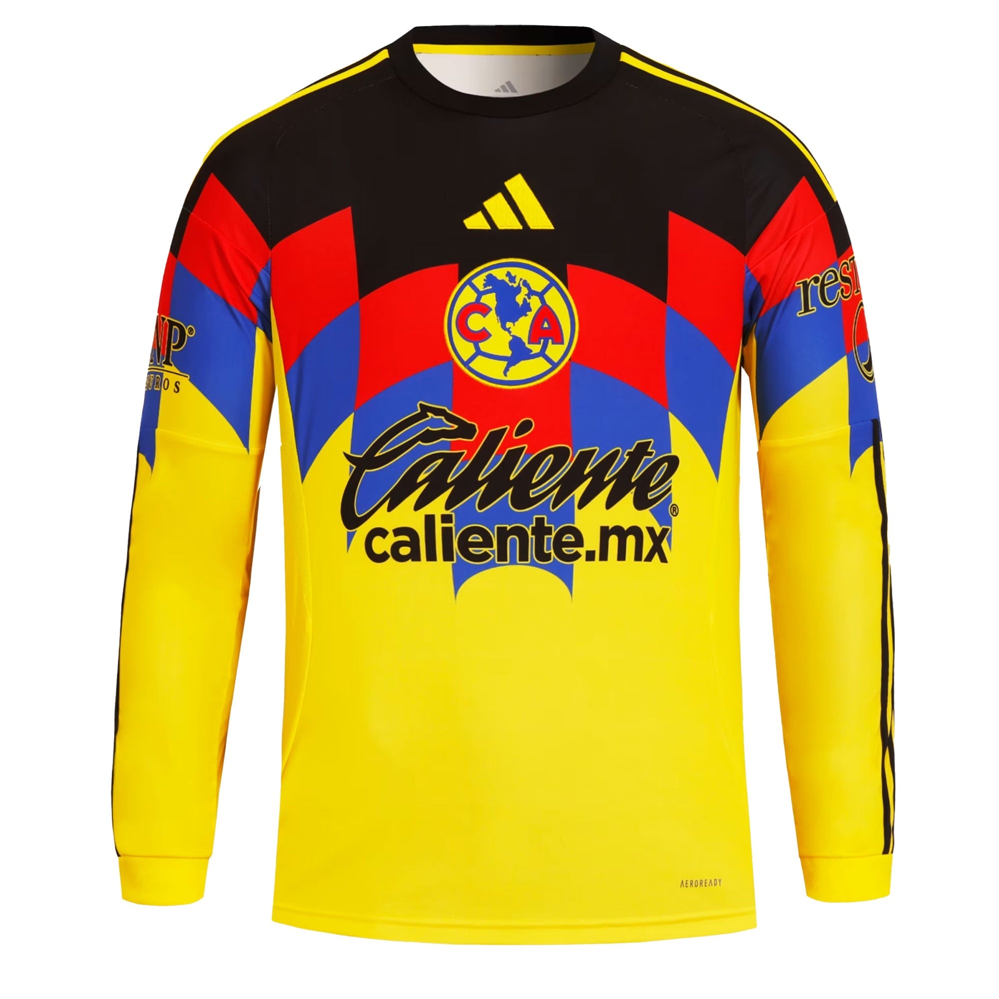 adidas Club America Men's Home Stadium 2025/26 Long Sleeve Jersey
