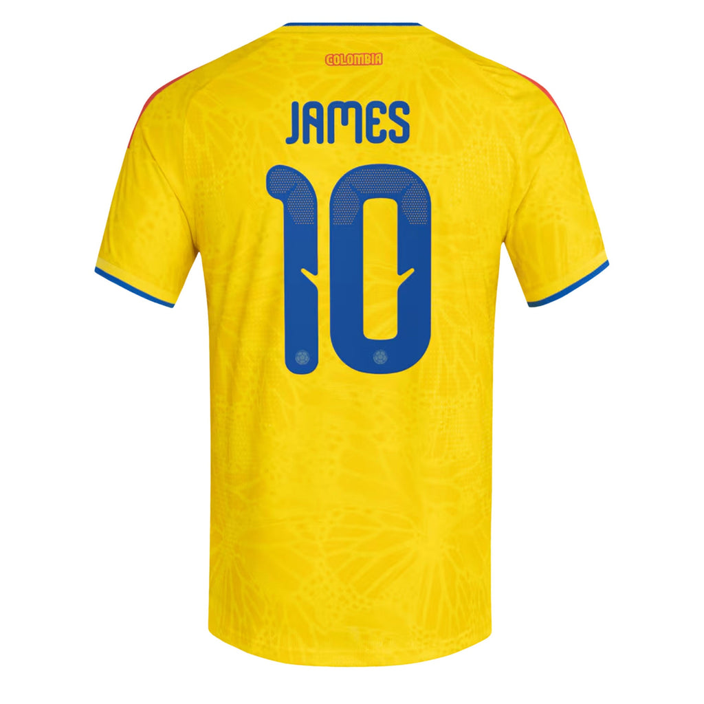 adidas Colombia Men's Home Climacool+ 2026 Jersey w/ James #10