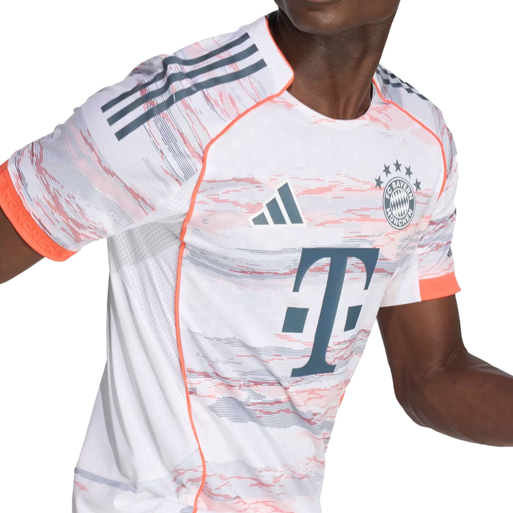adidas FC Bayern Munich Men's Away Authentic 2025/26 Jersey