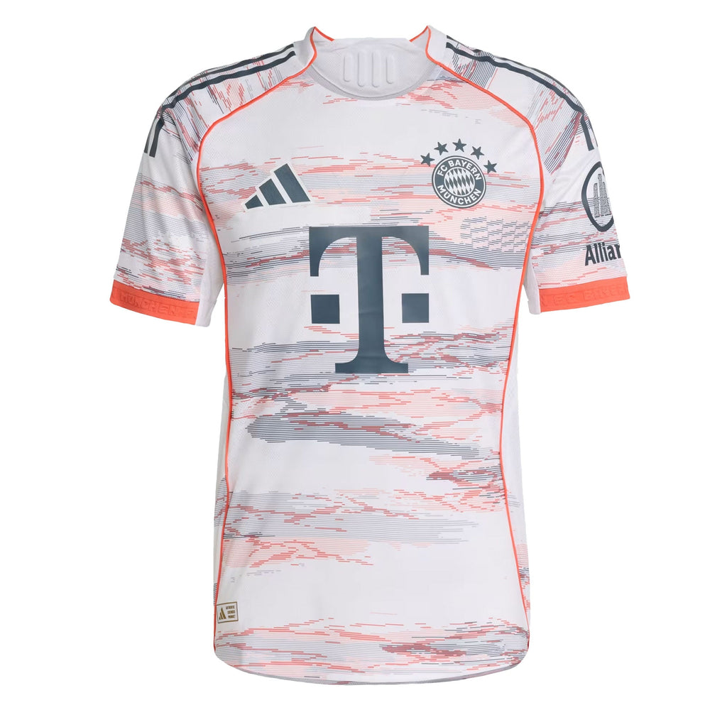 adidas FC Bayern Munich Men's Away Authentic 2025/26 Jersey
