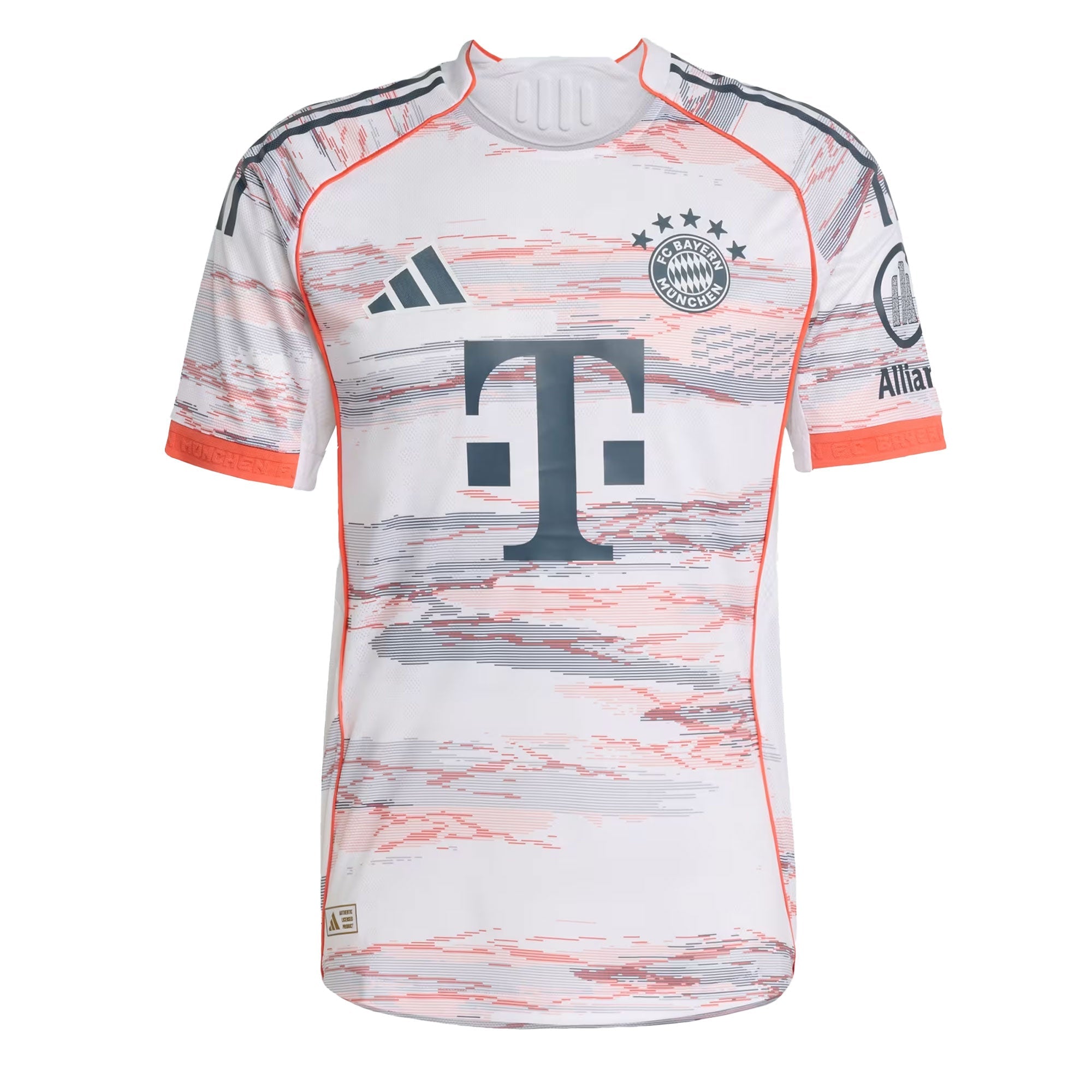 adidas FC Bayern Munich Men's Away Authentic 2025/26 Jersey