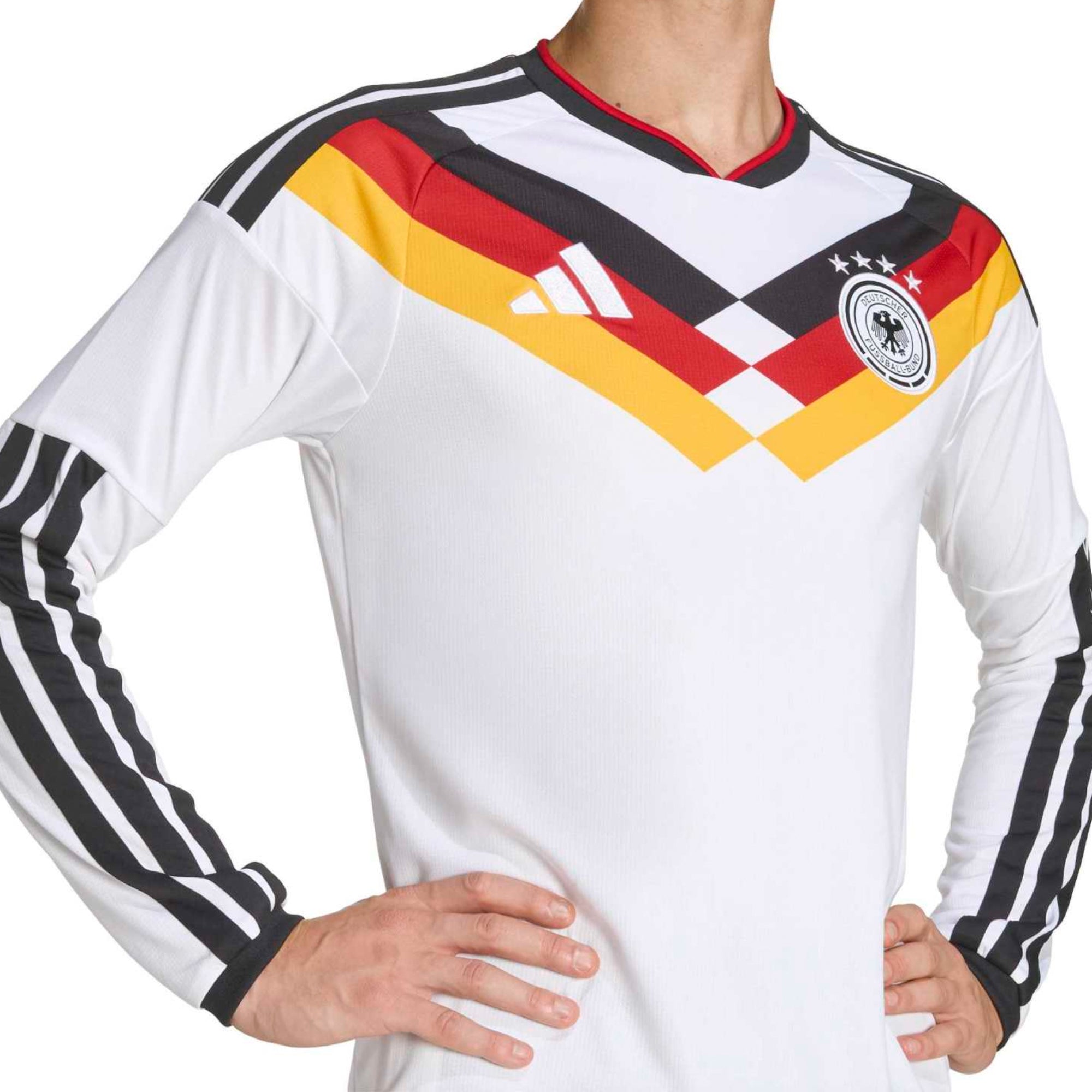 adidas Germany Men's Home Stadium Long Sleeve 2026 Jersey