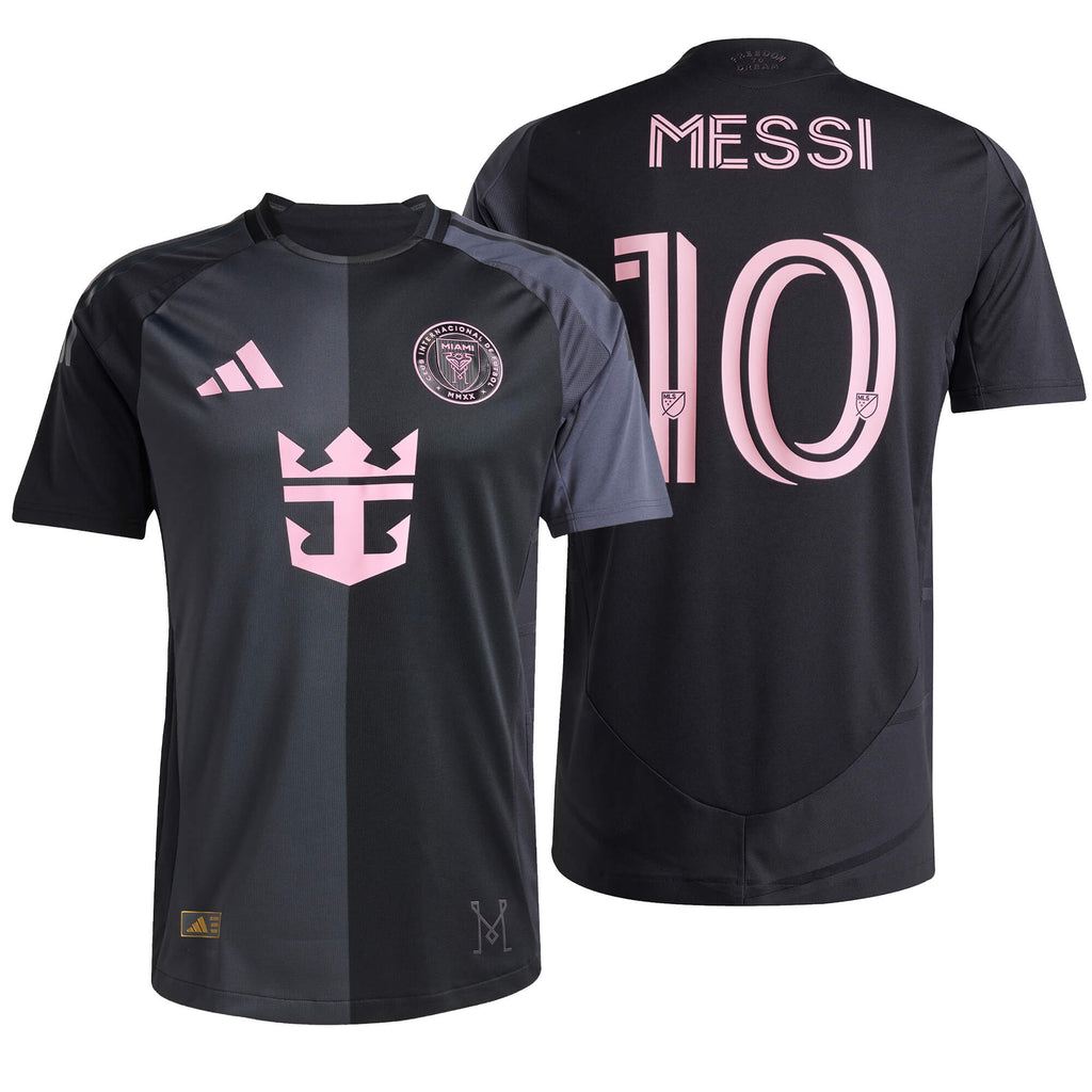 adidas Inter Miami Men's Away Authentic 2025/26 Jersey w/ Messi #10