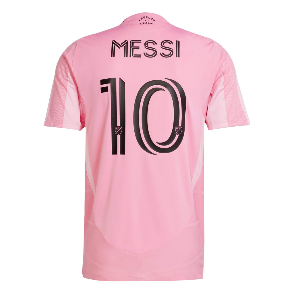 adidas Inter Miami Men's Home Authentic 2025/26 Jersey w/ Messi #10
