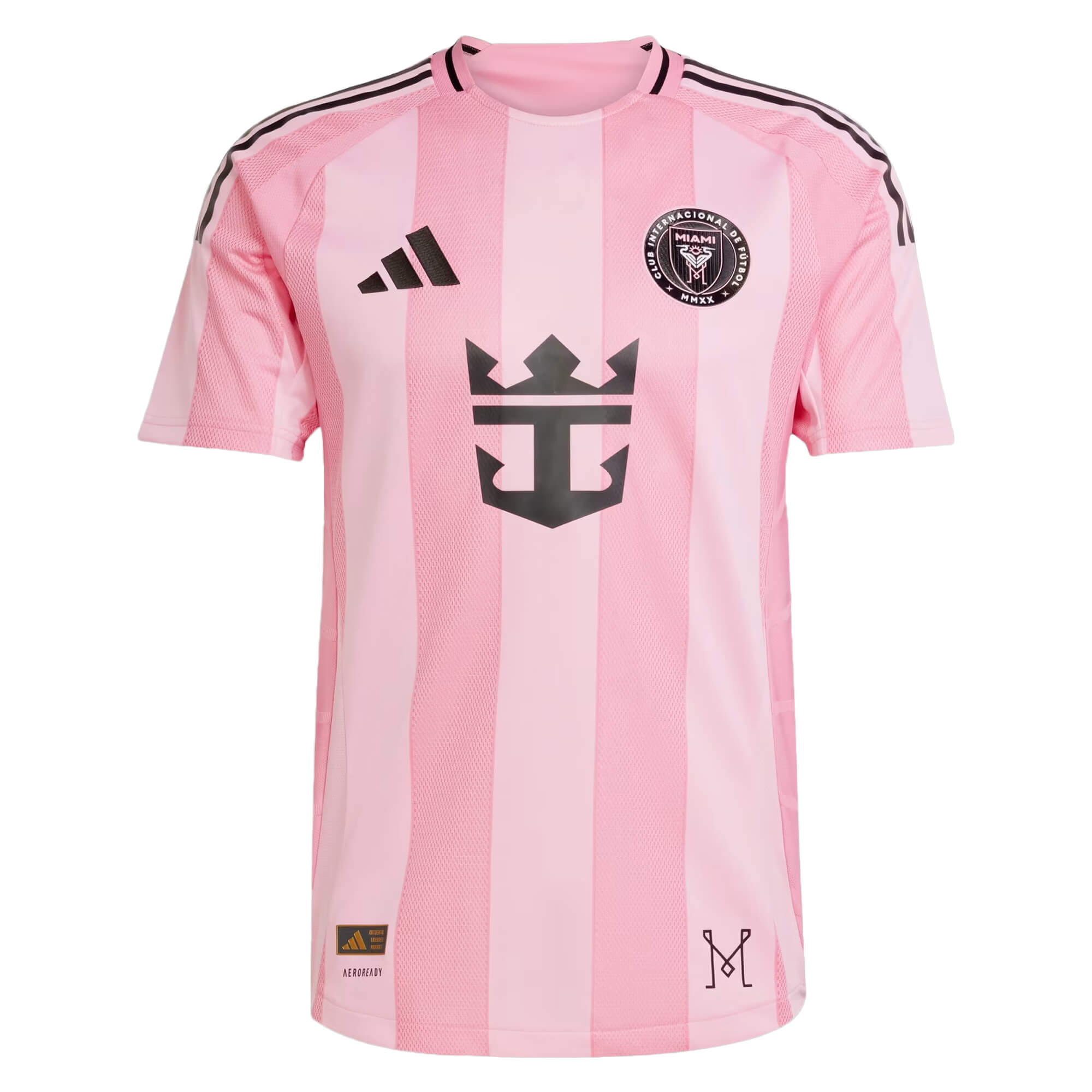 adidas Inter Miami Men's Home Authentic 2025/26 Jersey w/ Messi #10