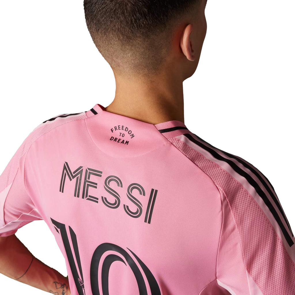 adidas Inter Miami Men's Home Authentic 2025/26 Jersey w/ Messi #10