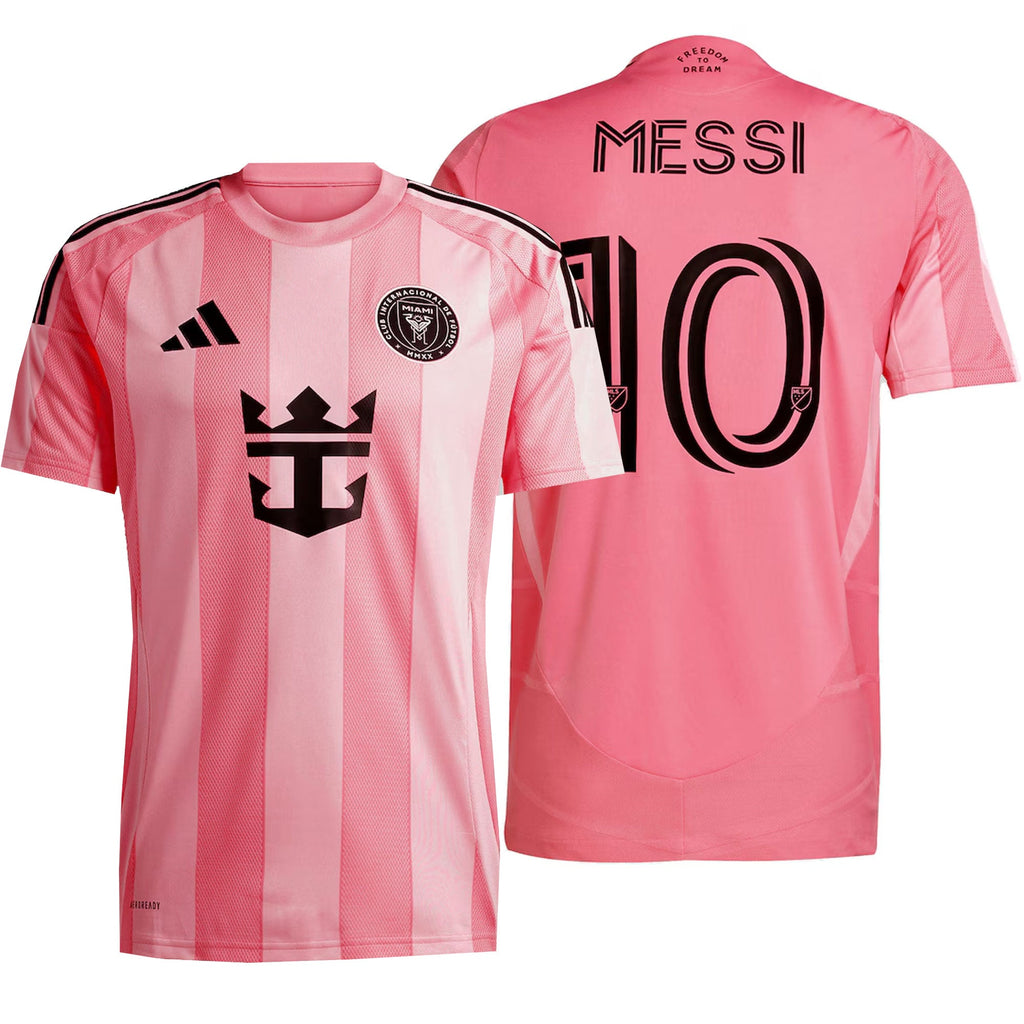 adidas Inter Miami Men's Home Stadium 2025/26 Jersey w/ Messi #10