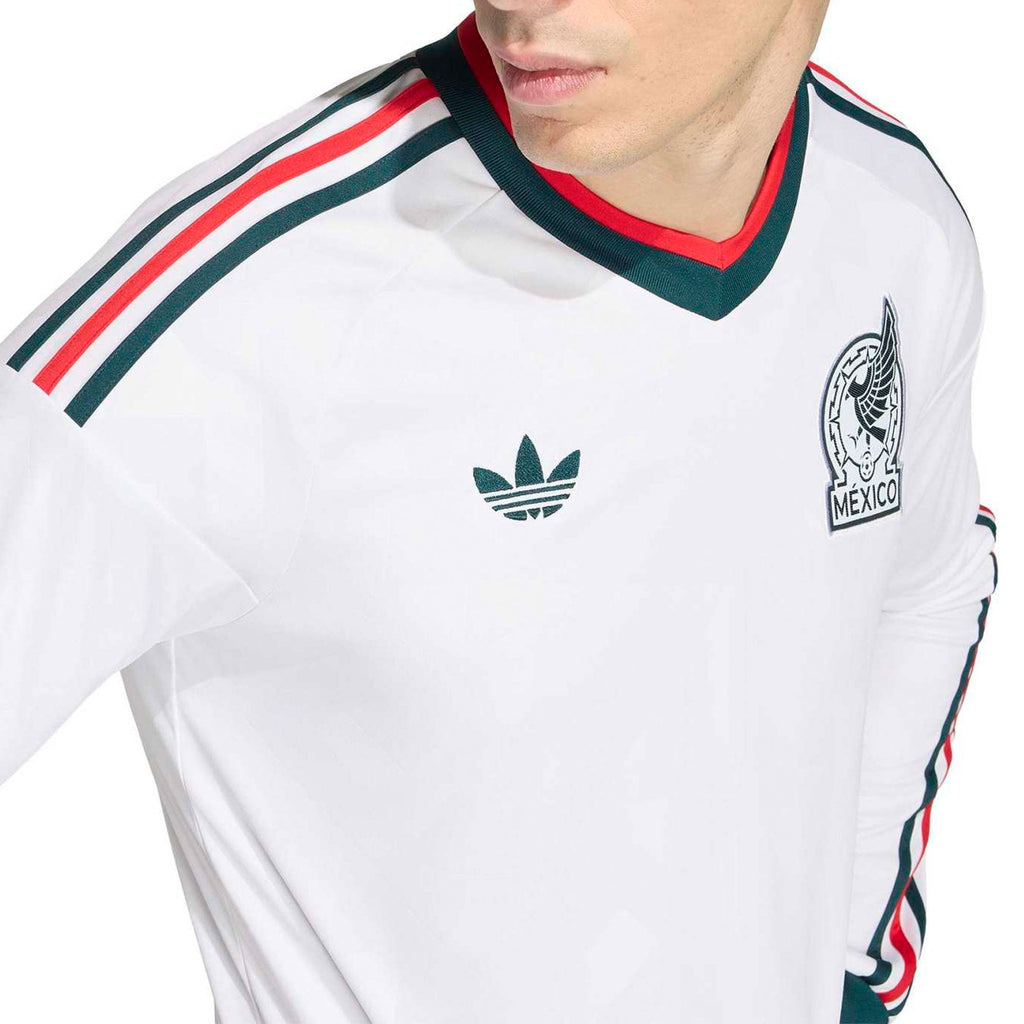 adidas Mexico Men's Away Stadium Long Sleeve 2026 Jersey