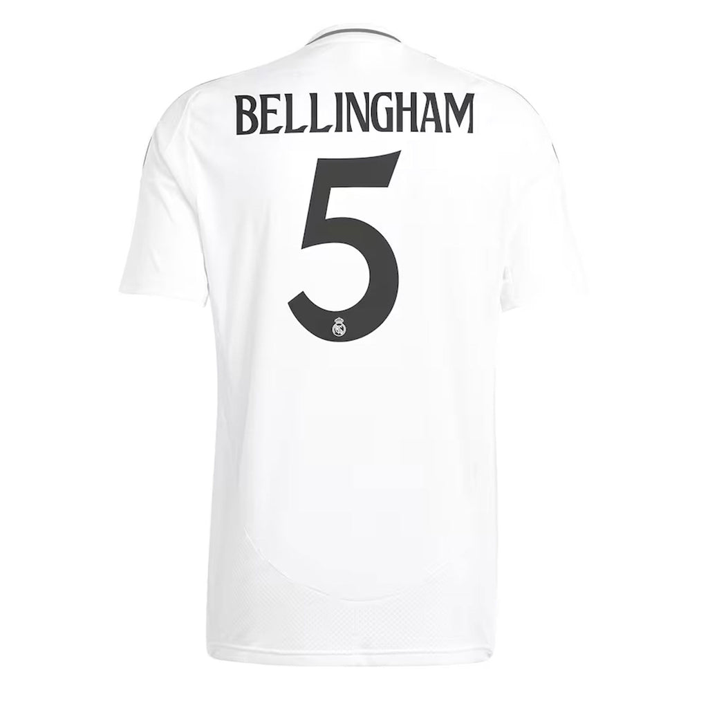 adidas Real Madrid Men's Home Authentic 2024/25 Jersey w/ Bellingham #5