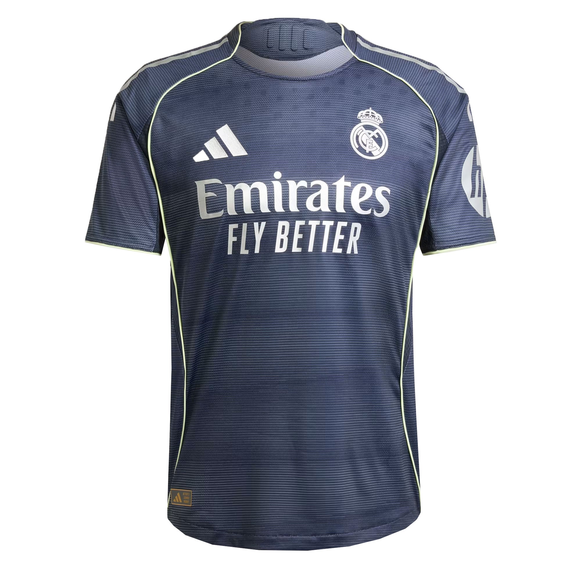 adidas Real Madrid Men's Away Authentic 2025/26 Jersey