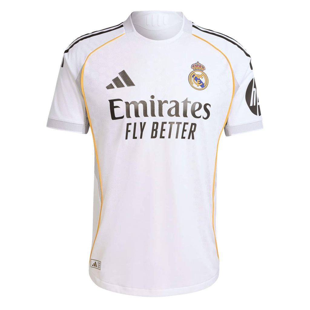 adidas Real Madrid Men's Home Authentic 2025/26 Jersey