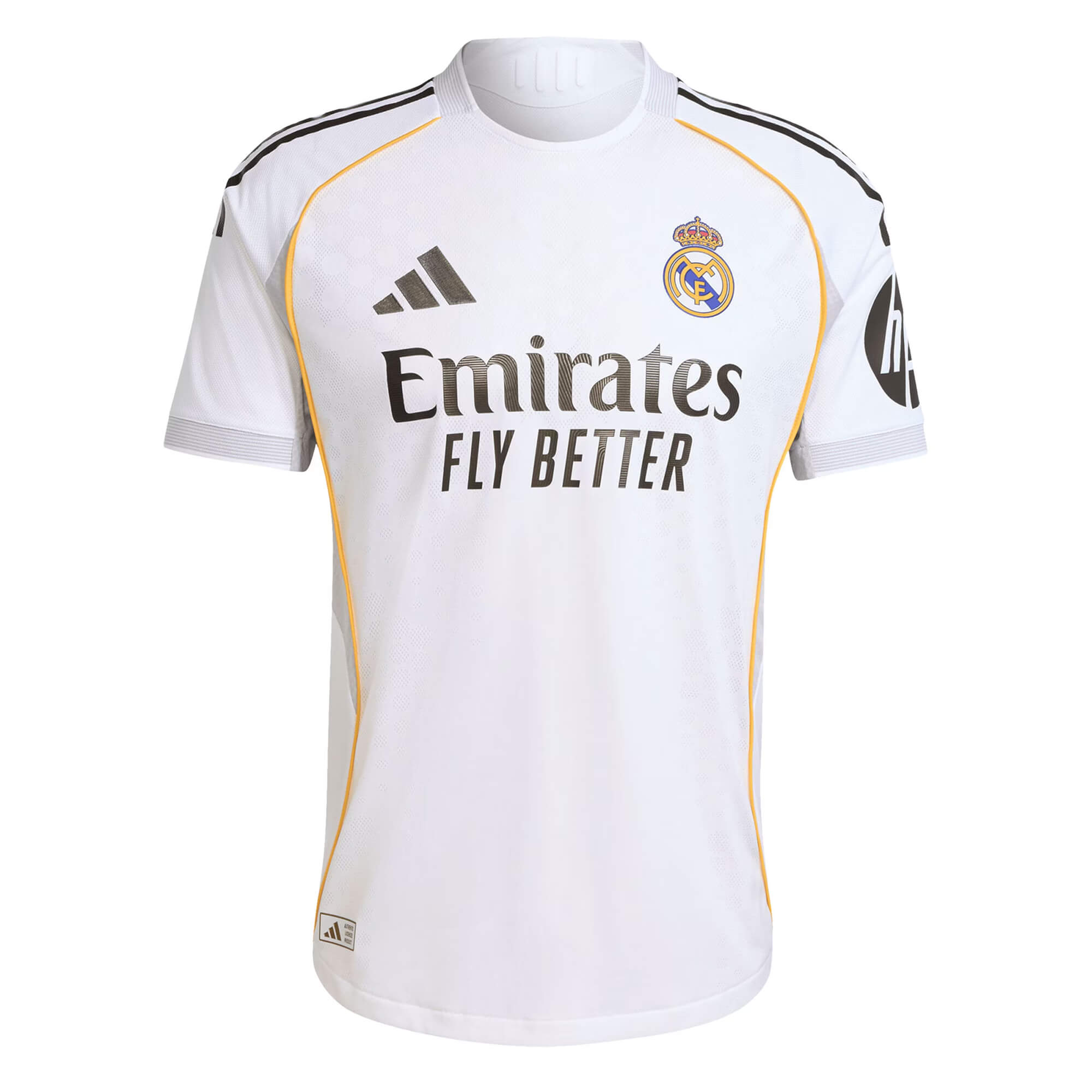adidas Real Madrid Men's Home Authentic 2025/26 Jersey