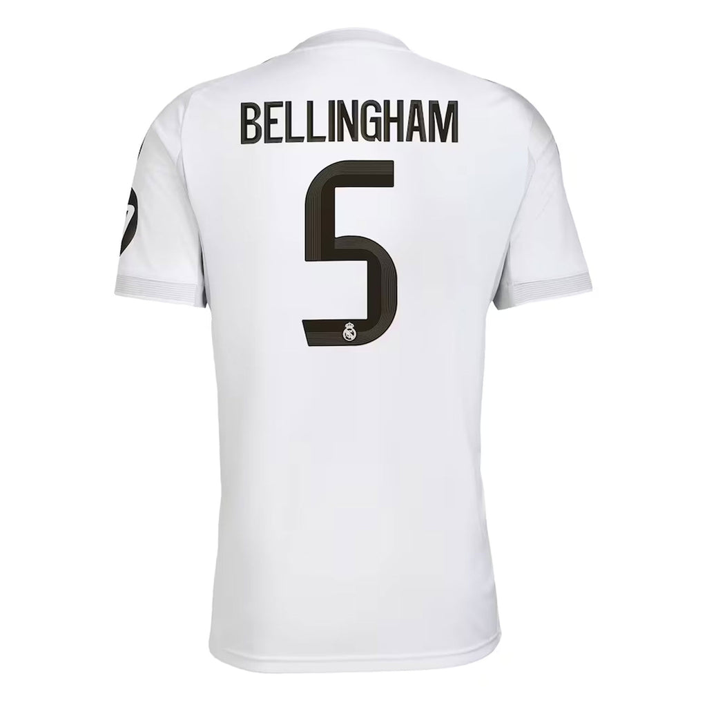 adidas Real Madrid Men's Home Stadium 2025/26 Jersey w/ Bellingham #5