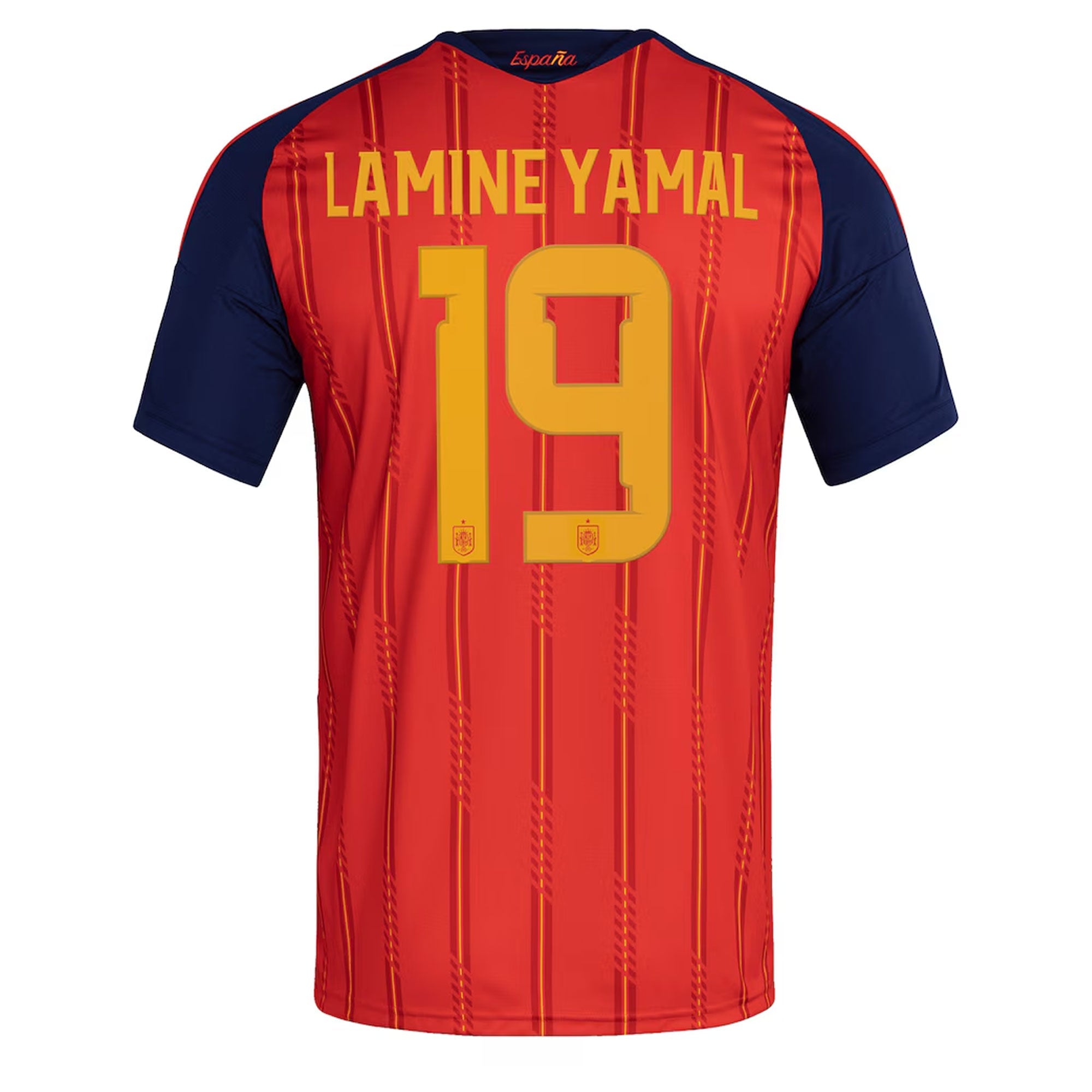 adidas Spain Men's Home Stadium 2026 Jersey w/ Lamine Yamal #19