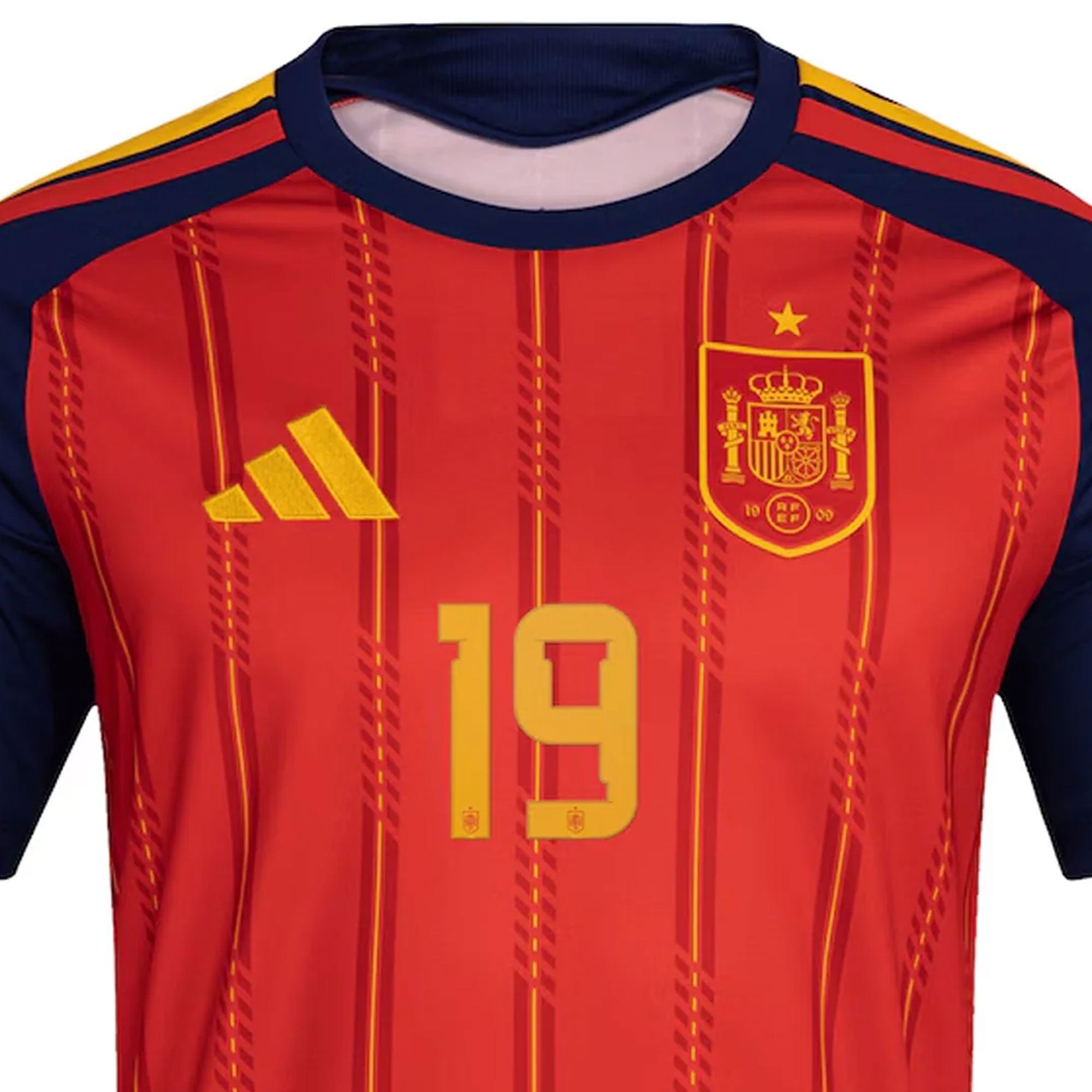 adidas Spain Men's Home Stadium 2026 Jersey w/ Lamine Yamal #19