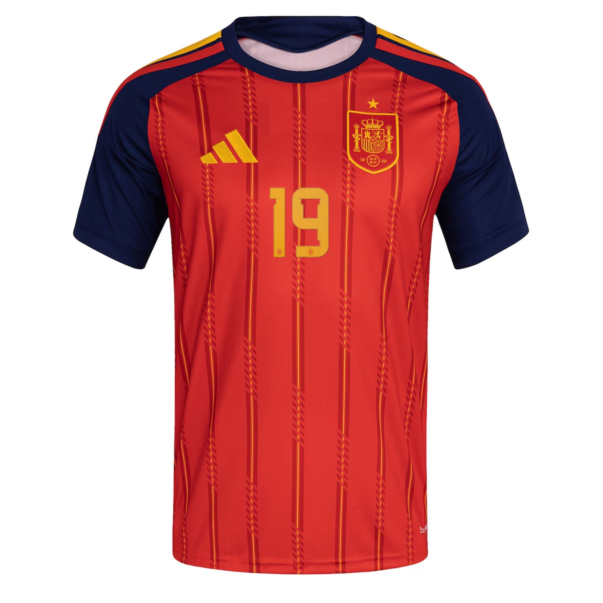 adidas Spain Men's Home Stadium 2026 Jersey w/ Lamine Yamal #19