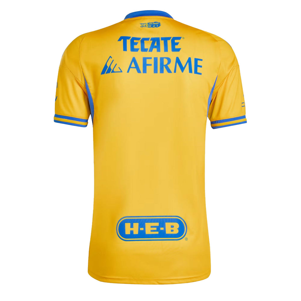 adidas Tigres UANL Men's Home Stadium 2025/26 Jersey