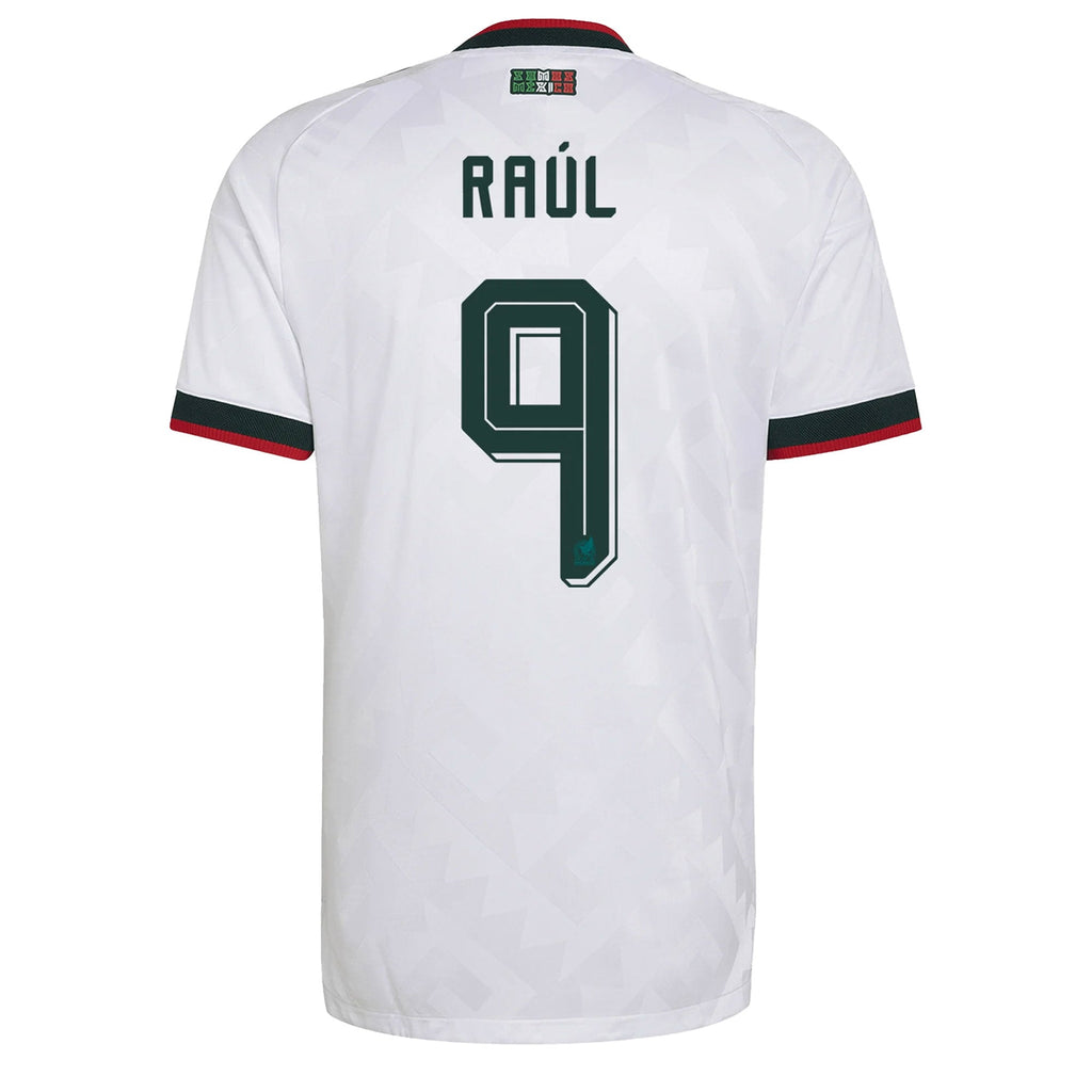 adidas Mexico Men's Away Climacool+ 2026 Jersey w/ Raul #9