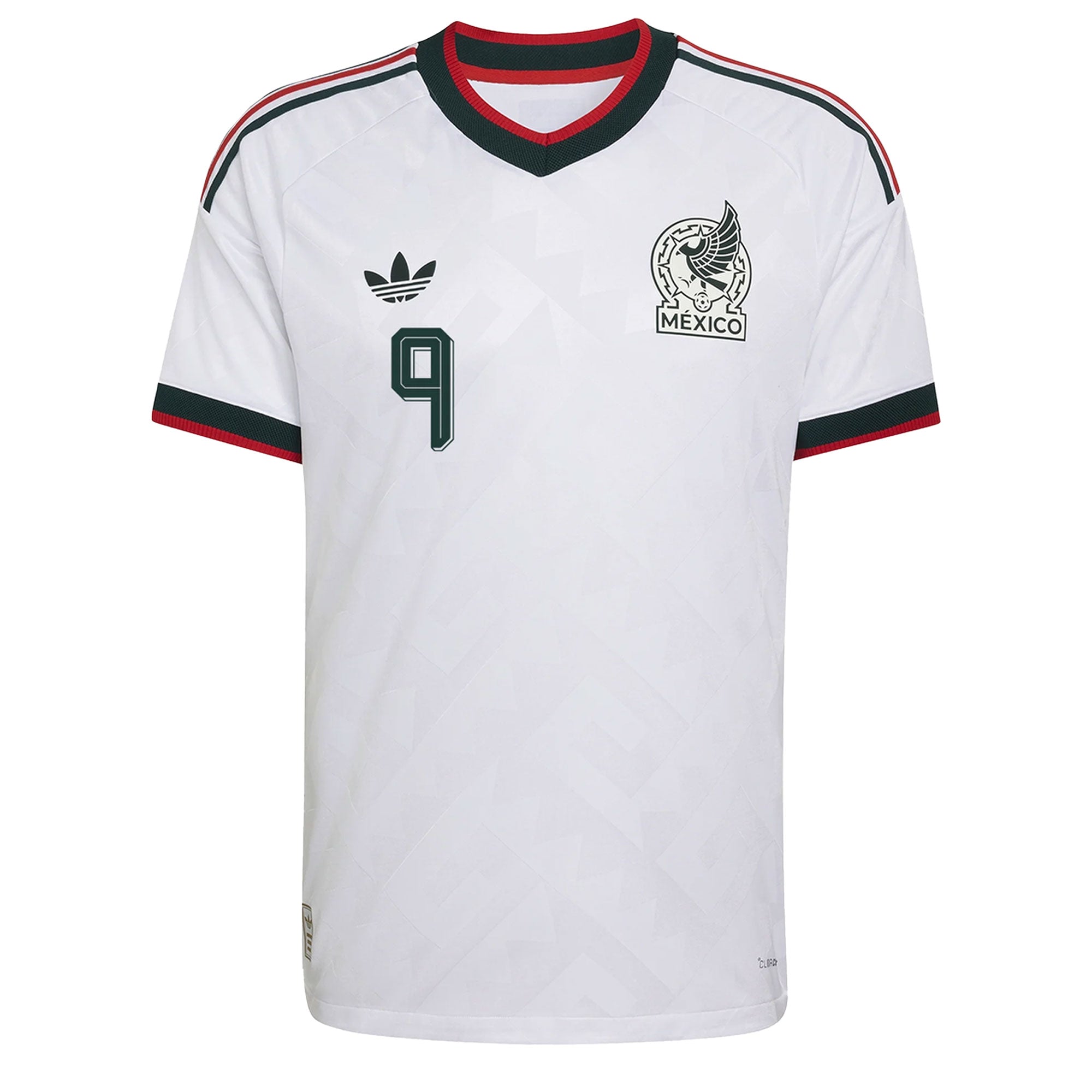 adidas Mexico Men's Away Climacool+ 2026 Jersey w/ Raul #9