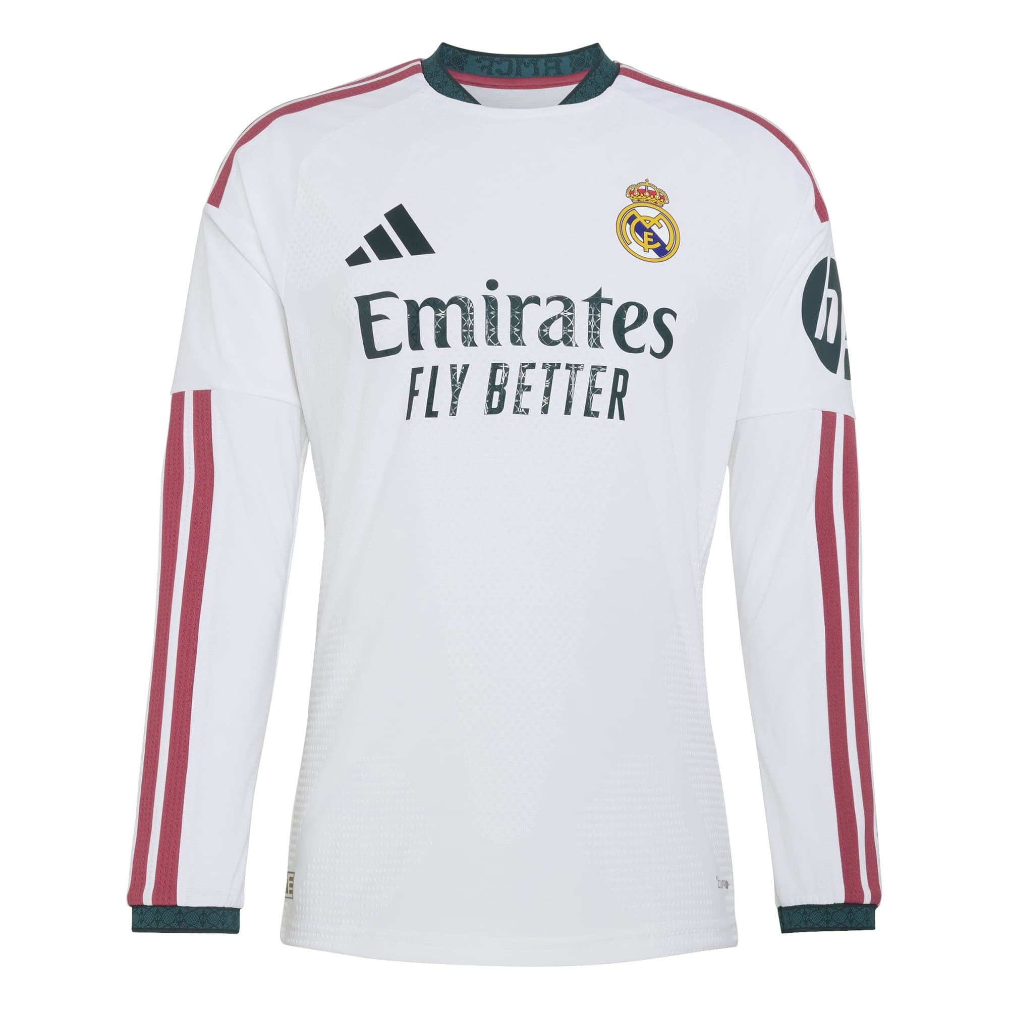 adidas Real Madrid Men's Home Climacool+ Long Sleeve 2026/27 Jersey