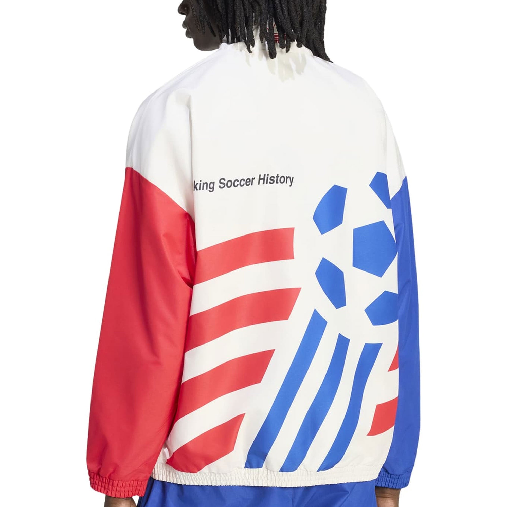 adidas USA Men's 94 Graphic Woven Track Top
