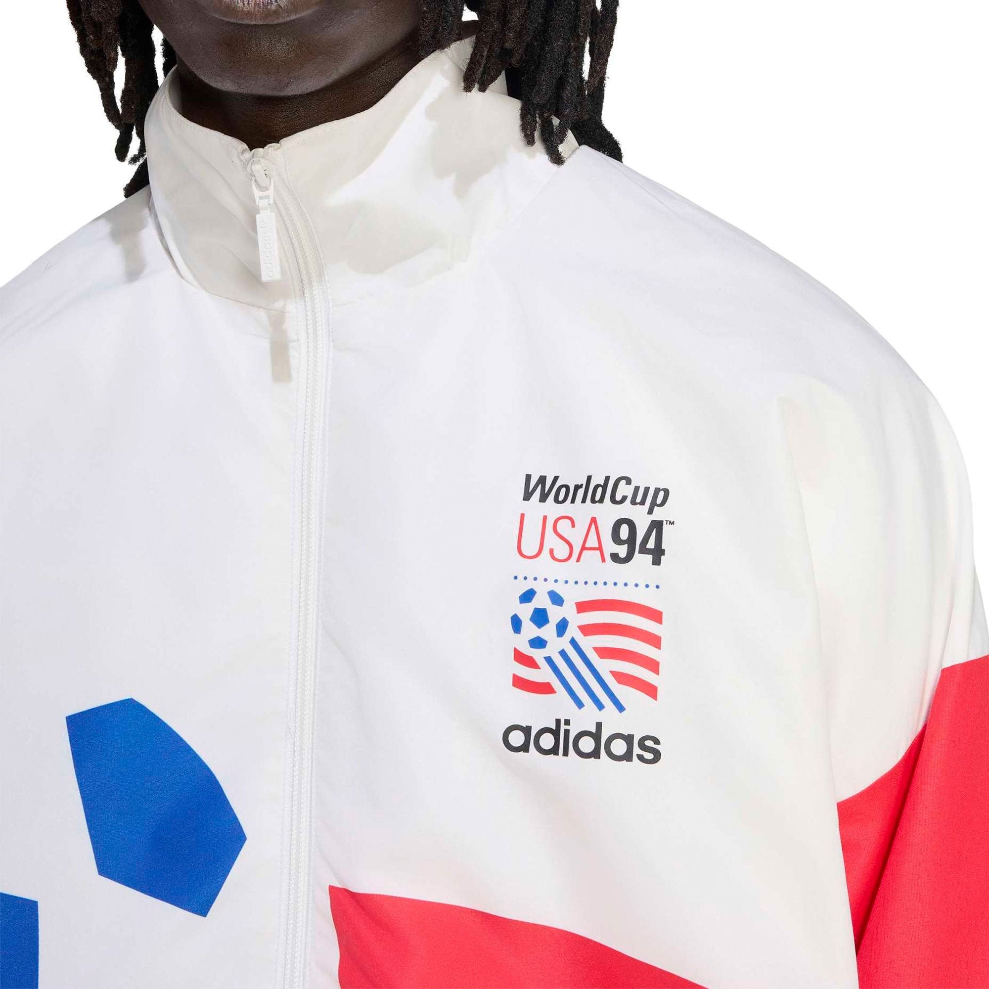 adidas USA Men's 94 Graphic Woven Track Top