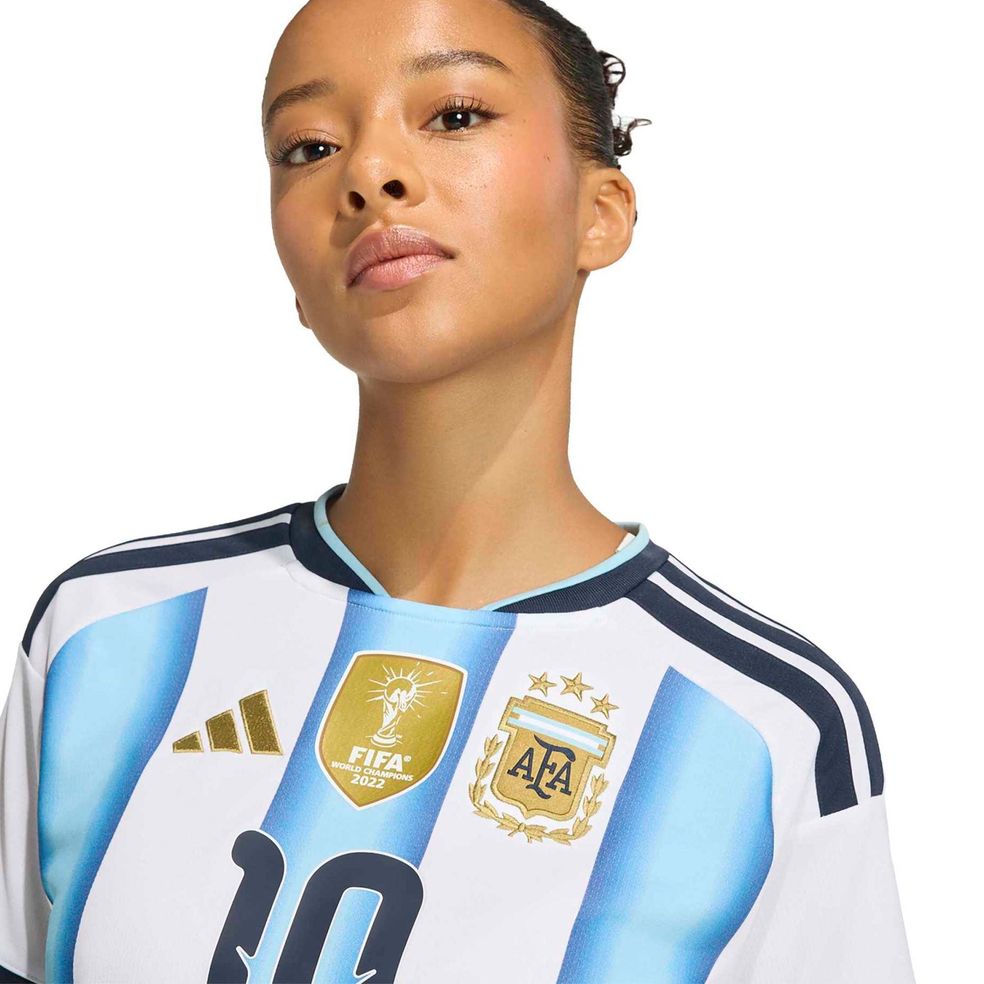 adidas Argentina Women's Home Stadium 2026 Jersey w/ Messi #10