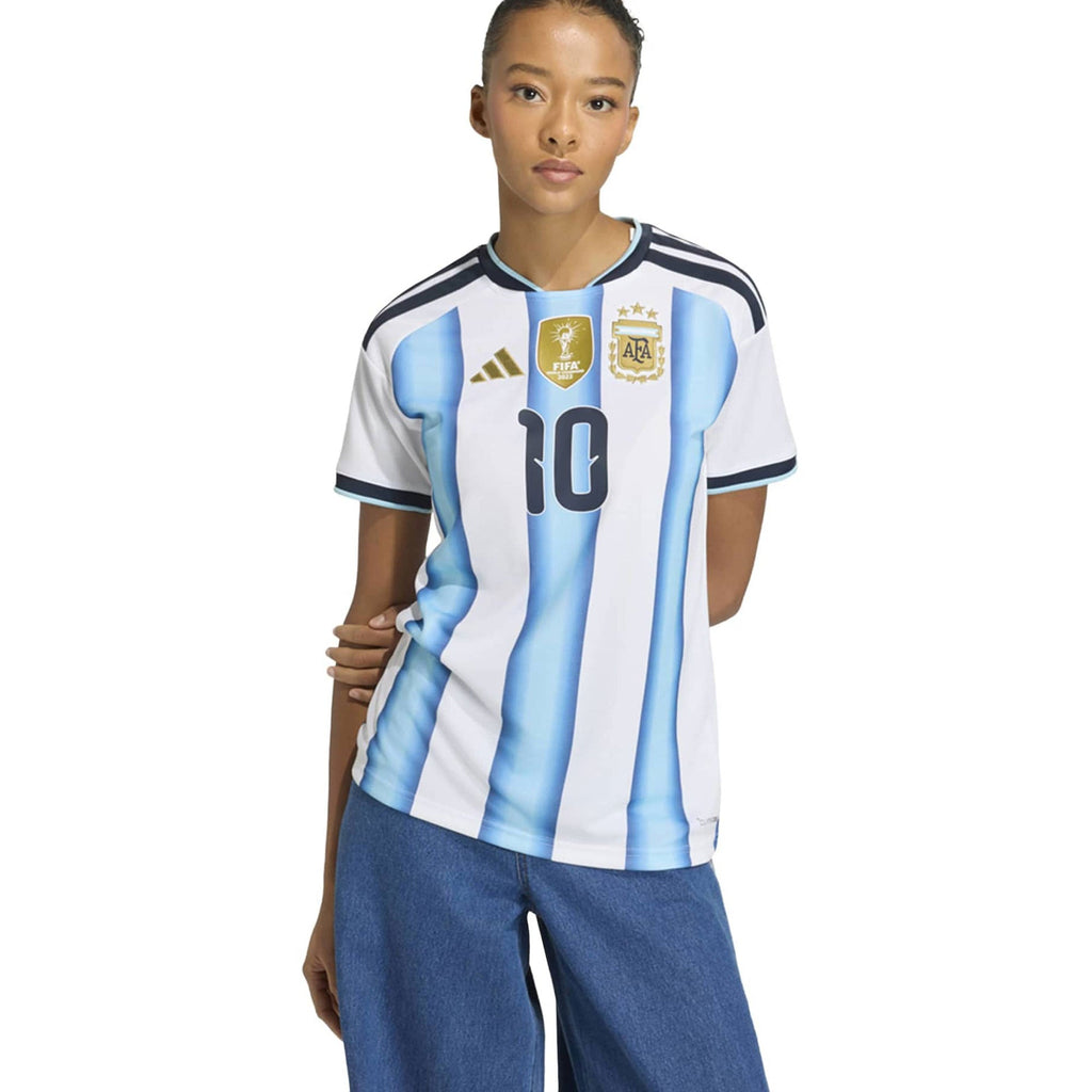 adidas Argentina Women's Home Stadium 2026 Jersey w/ Messi #10