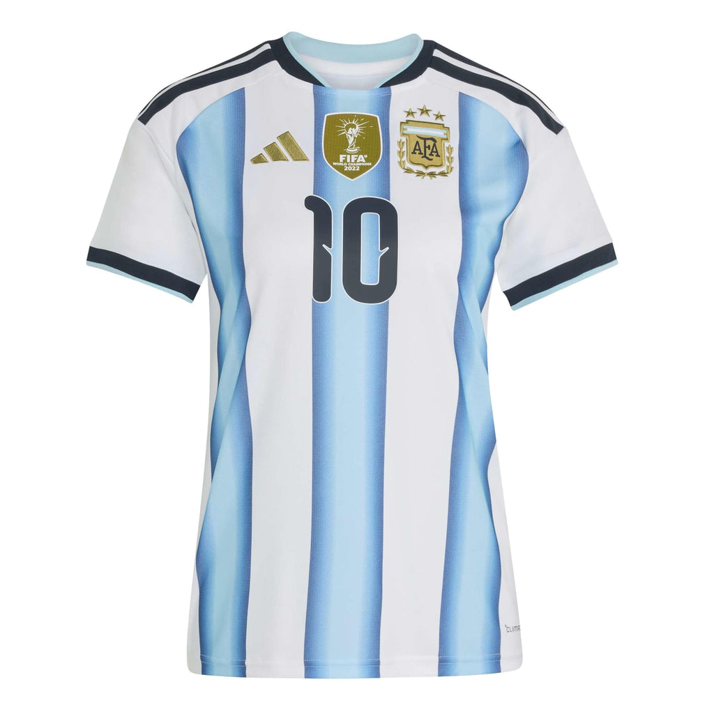 adidas Argentina Women's Home Stadium 2026 Jersey w/ Messi #10