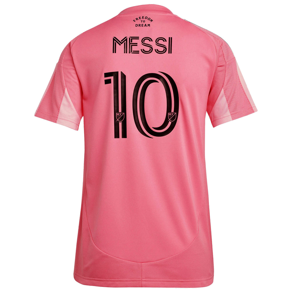 adidas Inter Miami Women's Home Stadium 2025/26 Jersey w/ Messi #10