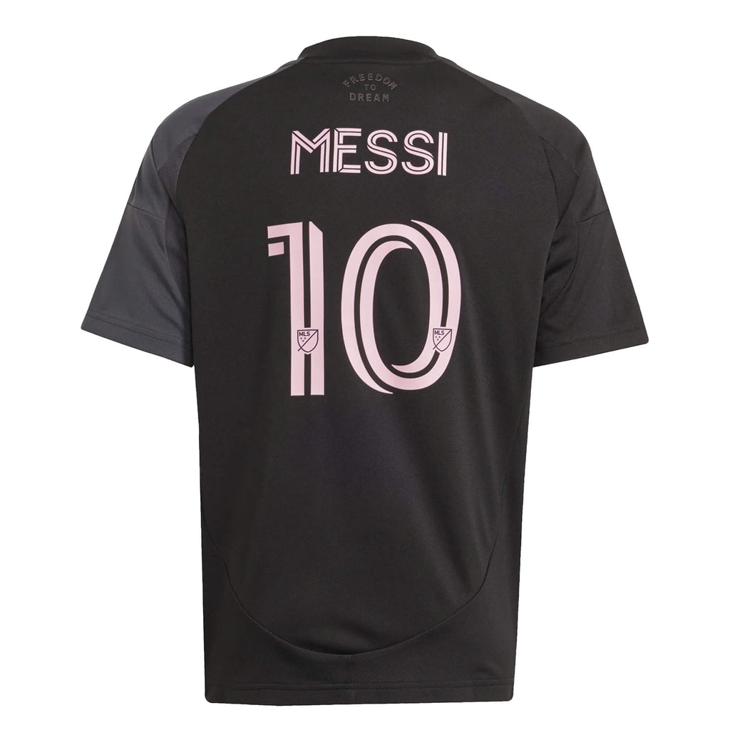 adidas Inter Miami Kids Away Stadium 2025/26 Jersey w/ Messi #10