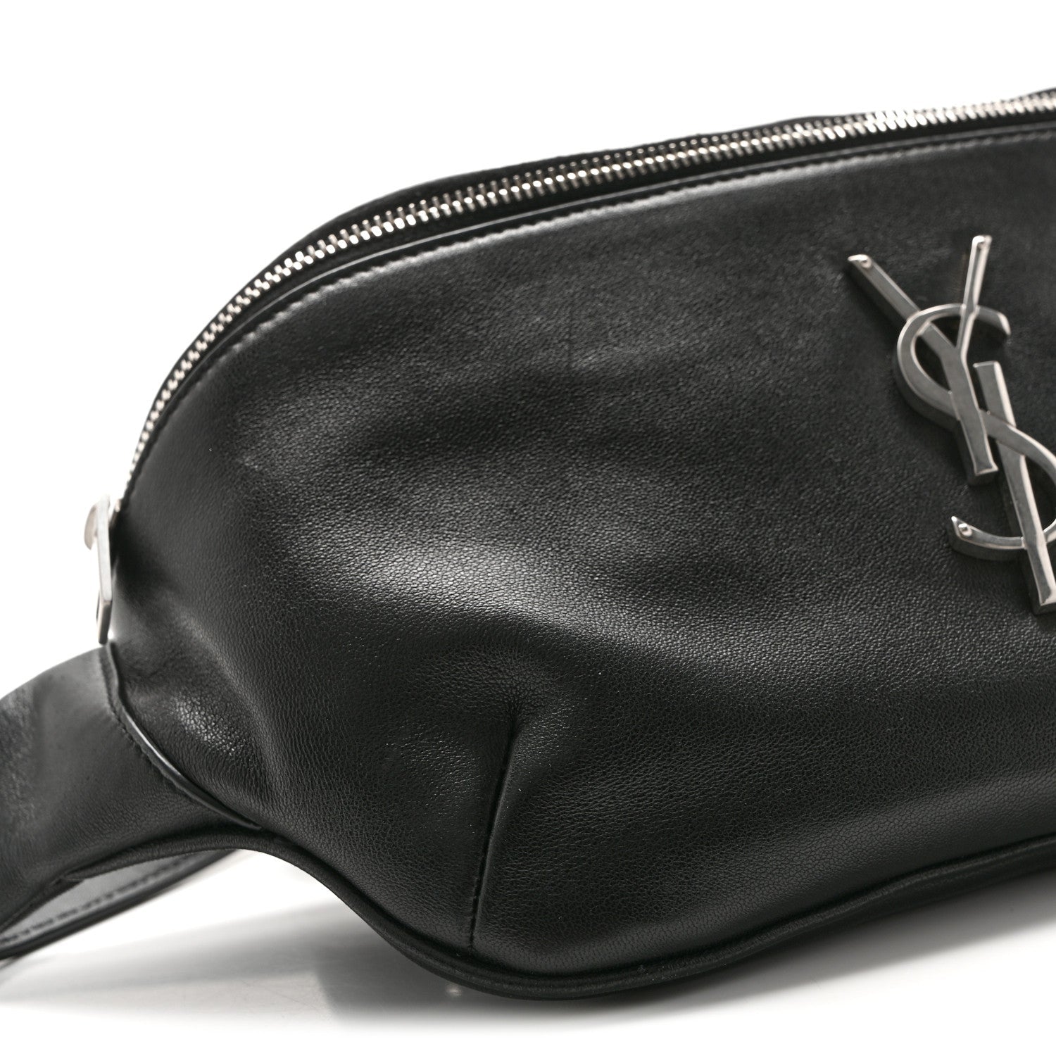 Lambskin Monogram Belt Bag  Black