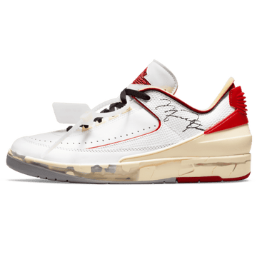 Off White Air Jordan 2 Retro Low SP ‘White Varsity Red’
