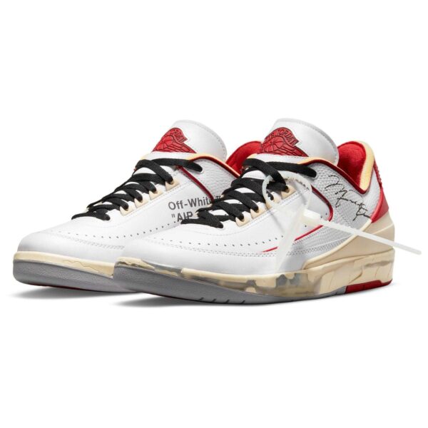 Off White Air Jordan 2 Retro Low SP ‘White Varsity Red’