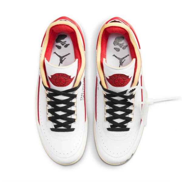 Off White Air Jordan 2 Retro Low SP ‘White Varsity Red’