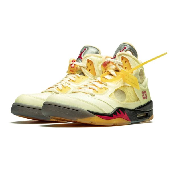 Off-White x Air Jordan 5 SP ‘Sail’ Secondary image