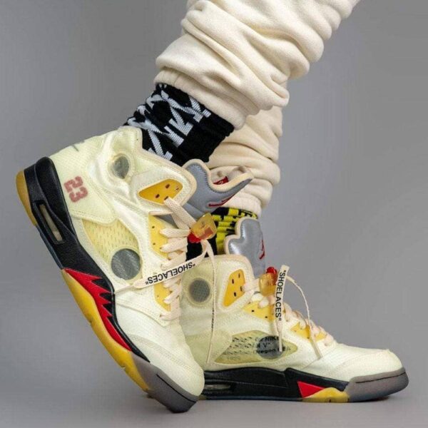 Off-White x Air Jordan 5 SP ‘Sail’