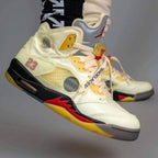Off-White x Air Jordan 5 SP ‘Sail’