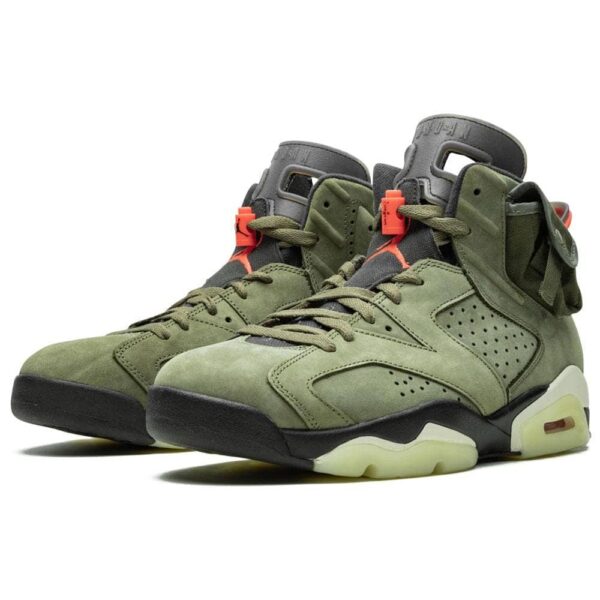 Travis Scott x Air Jordan 6 Retro ‘Olive’ Secondary image