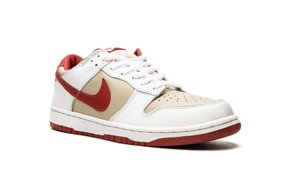 DUNK LO PRO MNS WMNS "Light Stone Varsity Red" 302517 161
