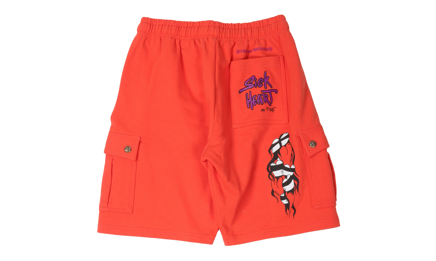 Matty Boy Cargo Sweat Shorts "Orange" CHRM1410
